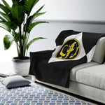 Black Ranger Velveteen Gift Blanket