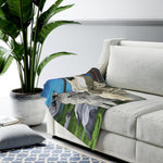 Wolves Velveteen Soft Blanket