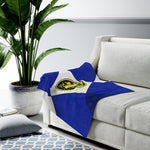 Blue Ranger Velveteen Plush Blanket