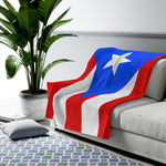 Puerto Rico Velveteen Soft Blanket