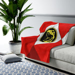 Red Power Ranger Velveteen Gift Blanket