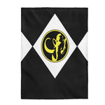 Black Ranger Velveteen Gift Blanket