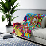 Aztec One Velveteen Soft Blanket