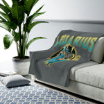 Aquarius Themed Velveteen Soft Blanket