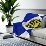 Blue Ranger Velveteen Plush Blanket