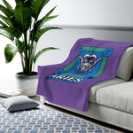 Aries Horoscope Themed Velveteen Soft Blanket