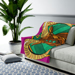 Aries Horoscope Themed Velveteen Soft Blanket